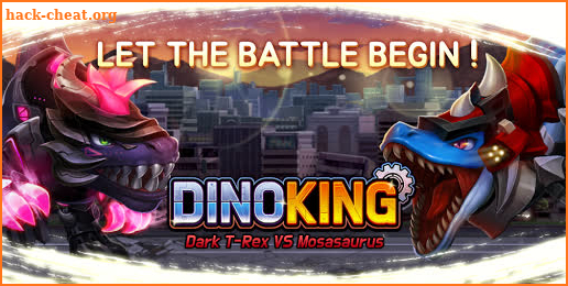 Dino King Dark T-Rex VS Mosa screenshot