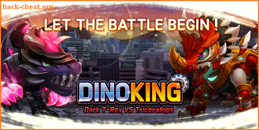 Dino King Dark T-Rex VS Triceratops screenshot