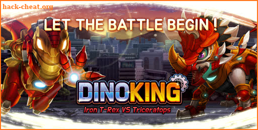 Dino King Iron T-Rex VS Triceratops screenshot