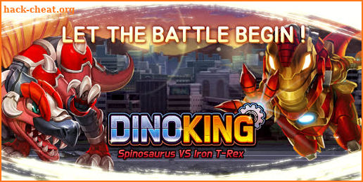 Dino King Spino VS Iron T-Rex screenshot