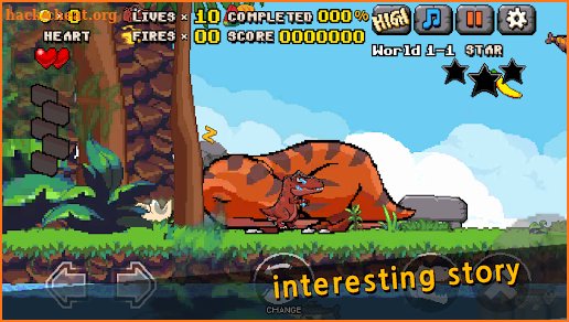 DINO LAND ADVENTURE : Finding the Lost Dino Egg screenshot