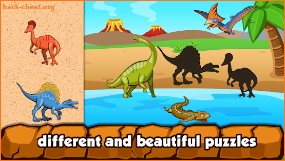 Dino Puzzle - Dinosaur for kids and toddlers screenshot