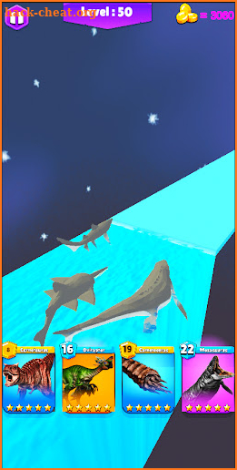 Dino Race: animal transform screenshot