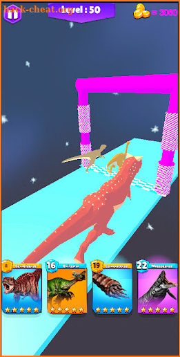Dino Race: animal transform screenshot