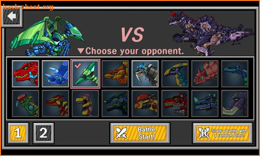 Dino Robot Battle Arena screenshot