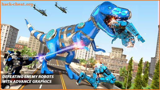 Dino Robot Car Game: Dinosaur Robot Transform hero screenshot