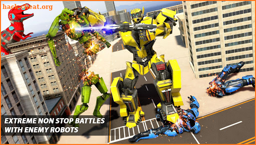 Dino Robot Car Game: Dinosaur Robot Transform hero screenshot