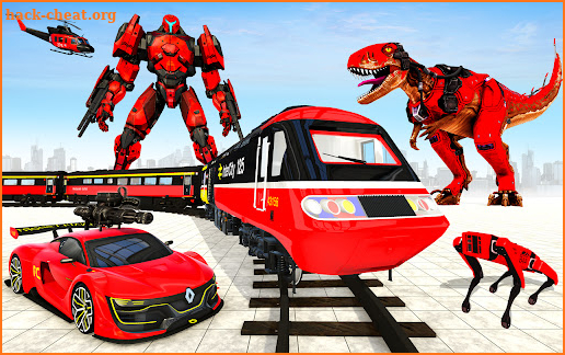 Dino Robot Car Transform Games screenshot