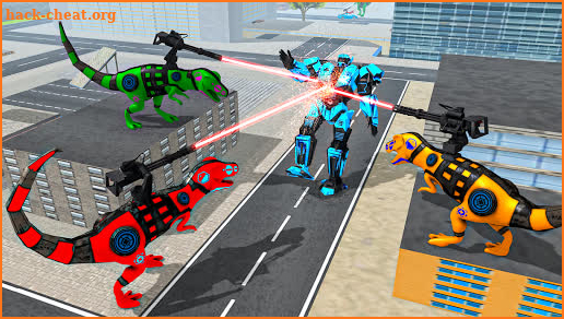 Dino Robot Car Transformation: Dinosaur Robot Game screenshot