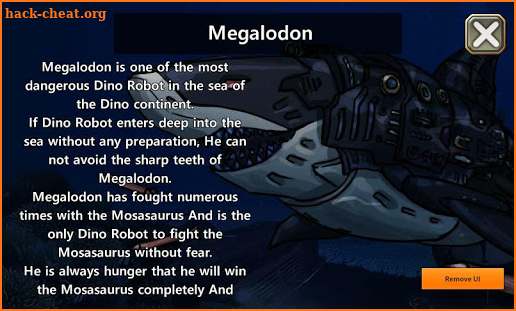 Dino Robot - Megalodon : Dinosaur game screenshot
