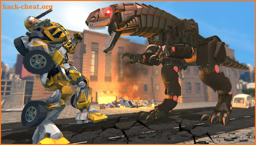 Dino Robot Rampage screenshot
