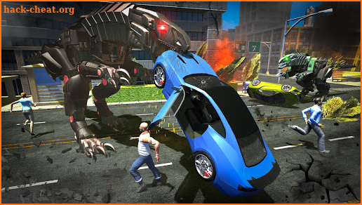 Dino Robot Rampage screenshot