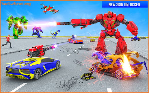 Dino Robot Transformation Game screenshot