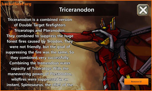 Dino Robot - Triceranodon screenshot