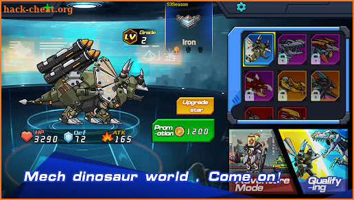 Dino Robot VS Zombie screenshot