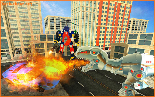Dino Robot War Simulator screenshot