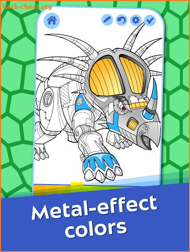 Dino Robots Coloring Book for Boys screenshot
