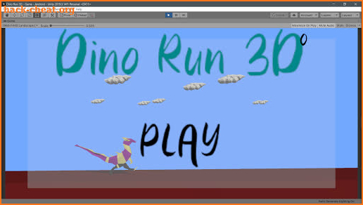 Dino Run 3D screenshot