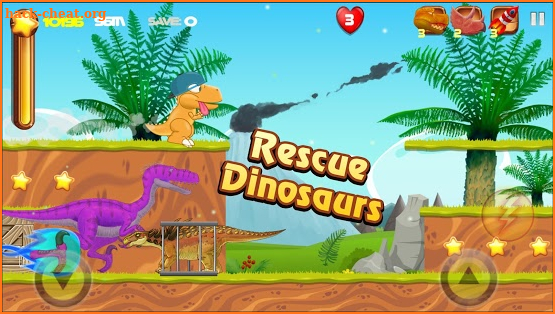 Dino Run 4 Jurassic Adventure - Dinosaur Game screenshot