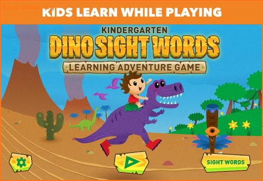 Dino Sight Words: Kindergarten screenshot