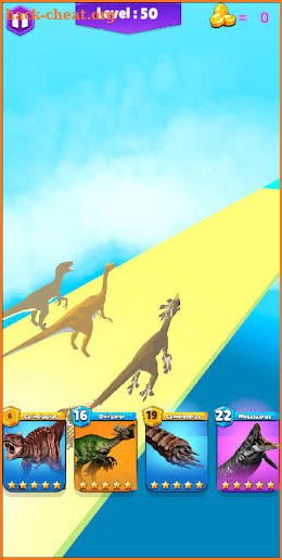 Dino Transform Pusher Race 3D screenshot