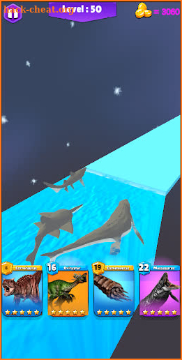 Dino Transform Pusher Race 3D screenshot