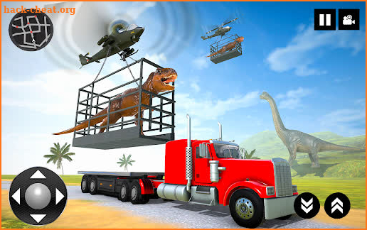 Dino Transporter Truck Driving screenshot