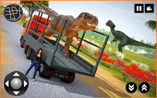 Dino Transporter Truck Driving screenshot