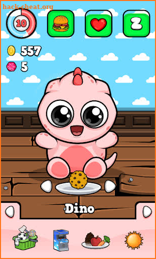 Dino 🐾 Virtual Pet Game screenshot