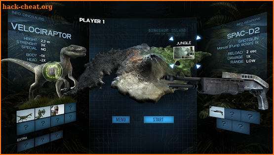 Dino VR Shooter: Dinosaur Hunter Jurassic Island screenshot