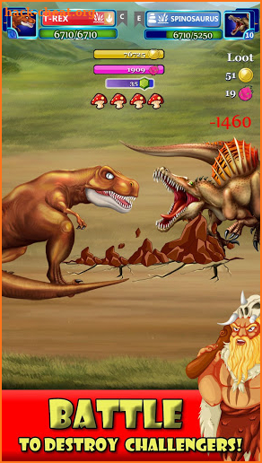DINO WORLD - Jurassic dinosaur game screenshot
