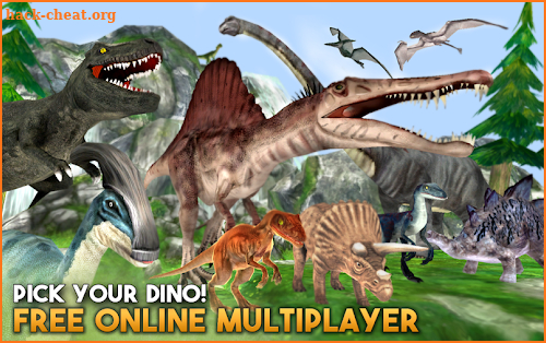 Dino World Online - Hunters 3D screenshot