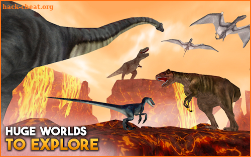 Dino World Online - Hunters 3D screenshot