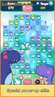 DinoBreak - Dino Puzzle Dinosaur three match game screenshot