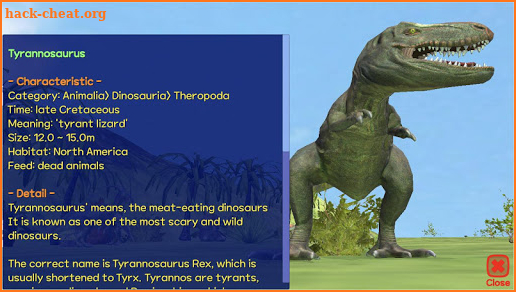 Dinosaur 3D - AR Camera screenshot