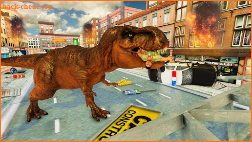 Dinosaur City Attack: Hungry Dino Simulator screenshot