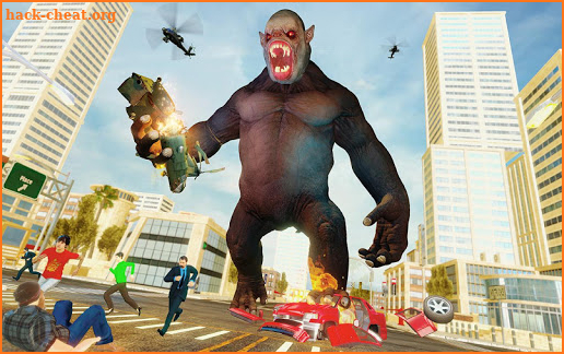 Dinosaur city Rampage: Animal Attack Simulator screenshot