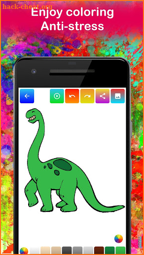 Dinosaur 🐊 Coloring Book screenshot