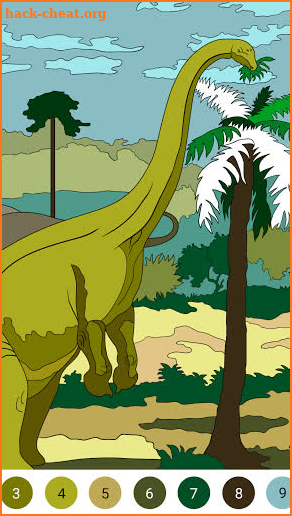 Dinosaur Coloring Book – Encyclopedia for Kids screenshot