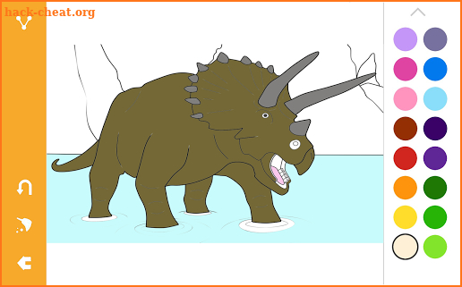 Dinosaur Coloring Book Kids Game screenshot