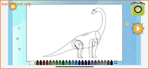 Dinosaur Coloring Games - Dinosaurs Jigsaw Puzzle screenshot
