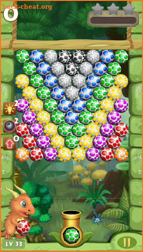 Dinosaur Eggs Pop 2: Rescue Buddies Bubble Shooter screenshot