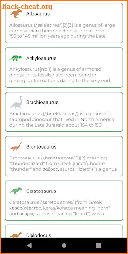 Dinosaur Explore screenshot
