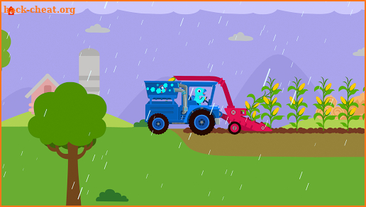 Dinosaur Farm Free - Tractor screenshot