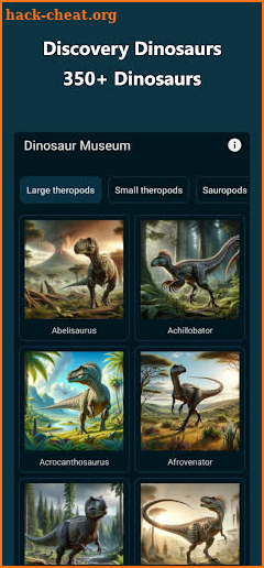 Dinosaur Guide: Paleontology screenshot