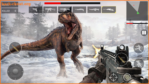 Dinosaur Hunter 3D Free - Dinosaur Games screenshot