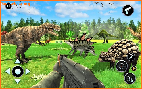 Dinosaur Hunter Free Wild Jungle Animals Safari screenshot