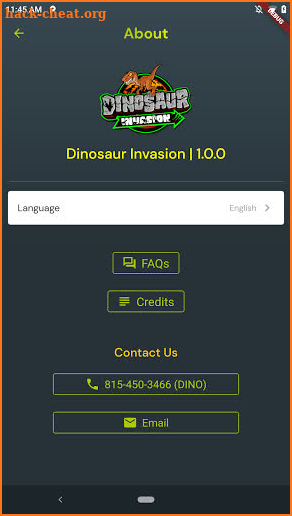Dinosaur Invasion screenshot