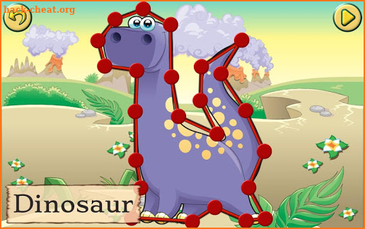 Dinosaur Kids Connect the Dots screenshot