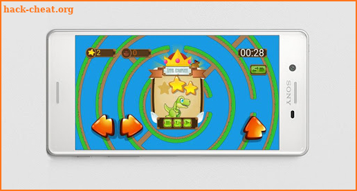 Dinosaur Maze - Game for Kids - Free screenshot
